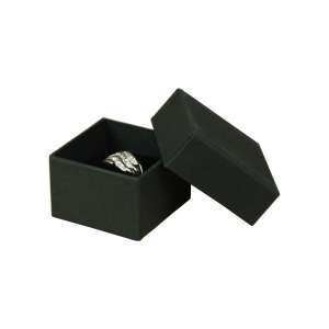 LENA Ring Jewellery Box - Black