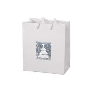 EVA Paper Bag 13x15x7 cm.  Christmas tree