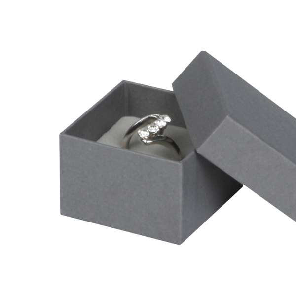 CARLA Ring Jewellery Box - grey