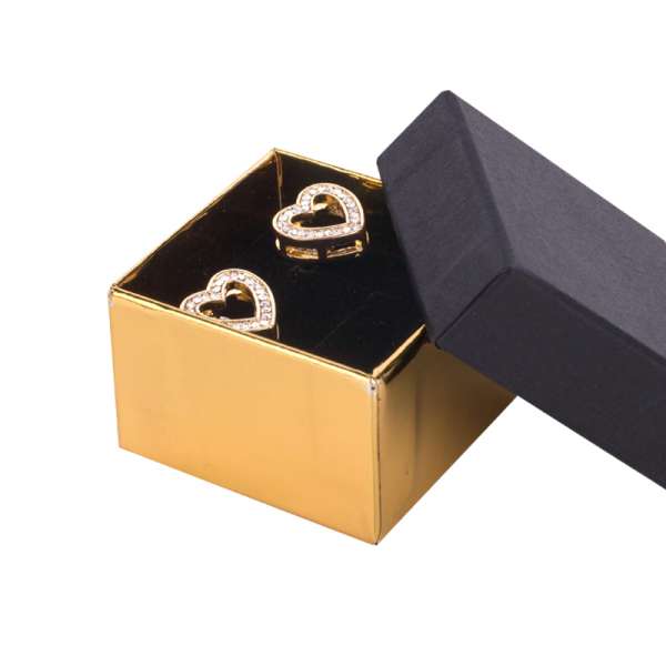 CARLA Ring Jewellery Box - black/gold